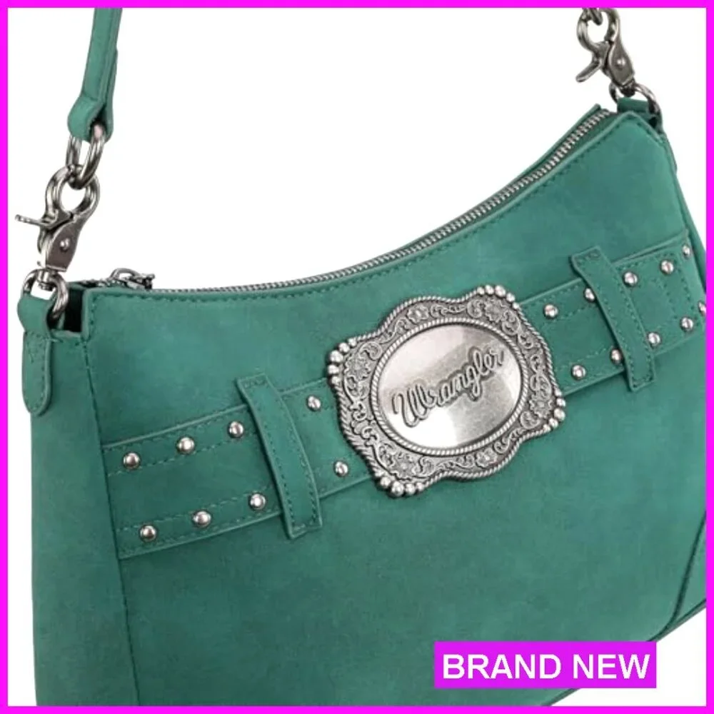 Fringe Western Hobo Shoulder Bag Vegan Suede Tassel Crossbody Purse